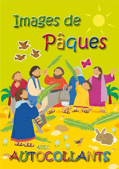 Images de Pâques avec autocollants