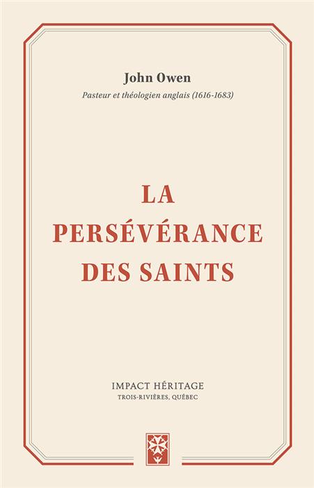 La persévérance des saints