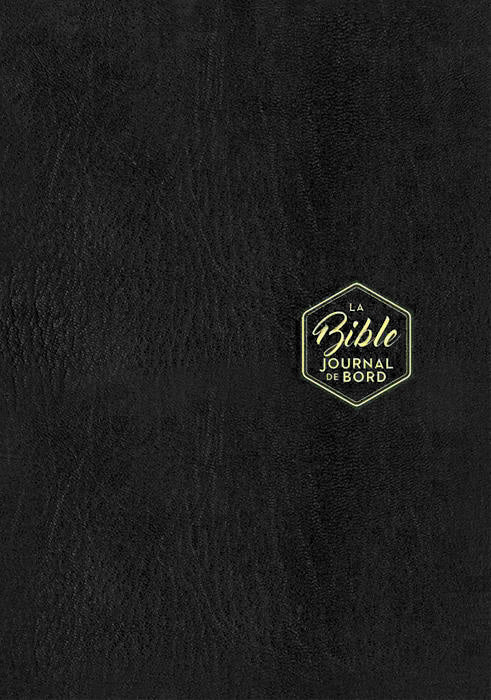 Bible Segond 21 Journal de bord avec grandes marges Noire cuir souple