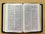 La Sainte Bible, Darby, grand format, cuir noir avec rebord et tranche dorée, titre sur la face