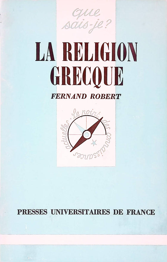 La religion grecque - que sais-je ?