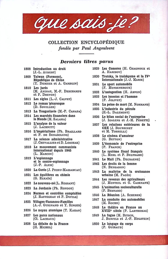 La philosophie antique - que sais-je ?