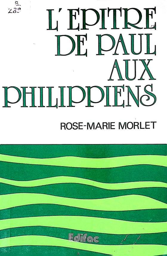 L'épître de Paul aux Philippiens