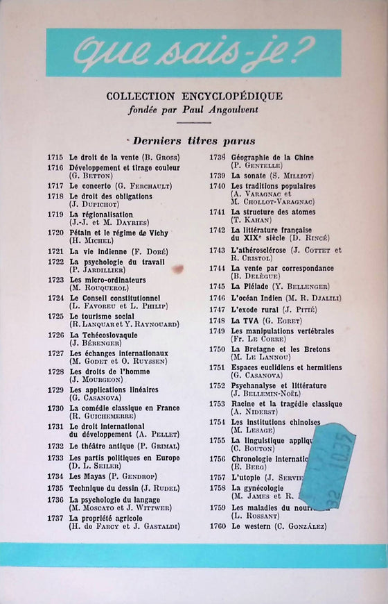 Les religions - que sais-je ?