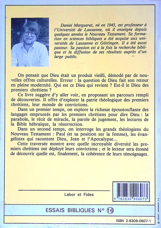 Le Dieu des premiers chrétiens