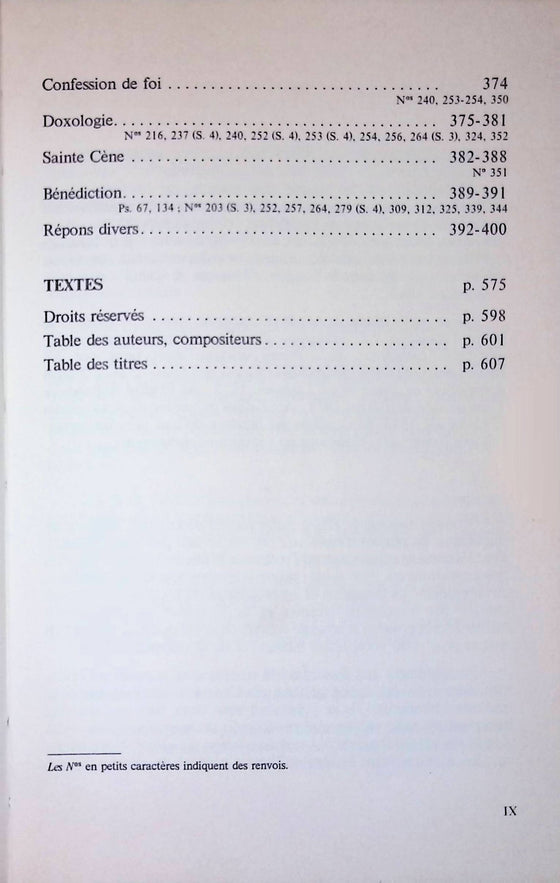 Nos cœurs te chantent - 4 voix