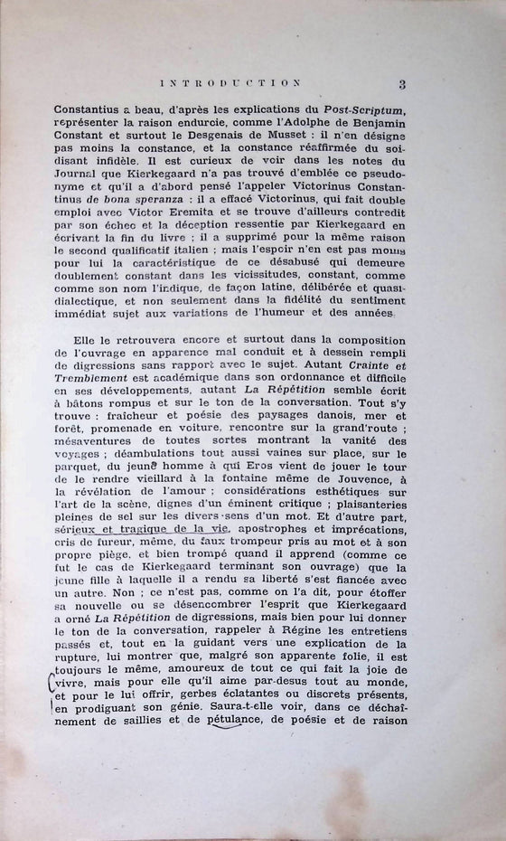 La répétition