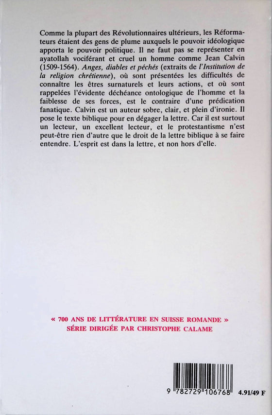 Anges, diables et péchés