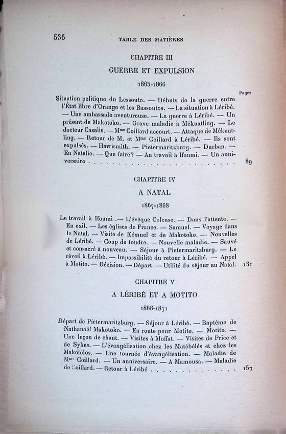 François Coillard : Missionnaire au Lessouto