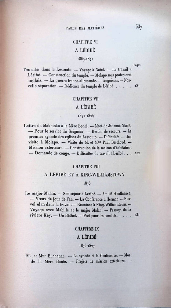François Coillard : Missionnaire au Lessouto
