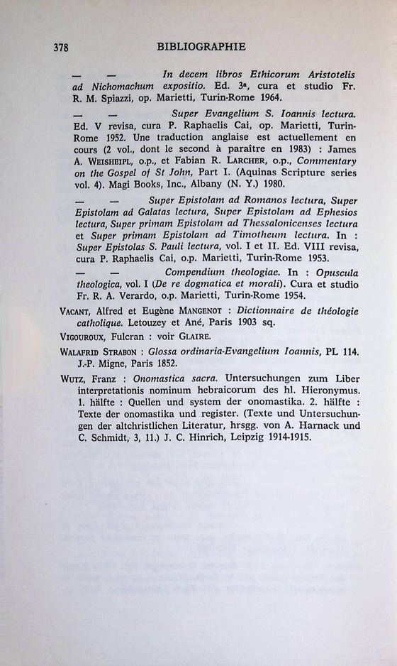 Commentaire sur l'Evangile de Saint Jean - vol.2