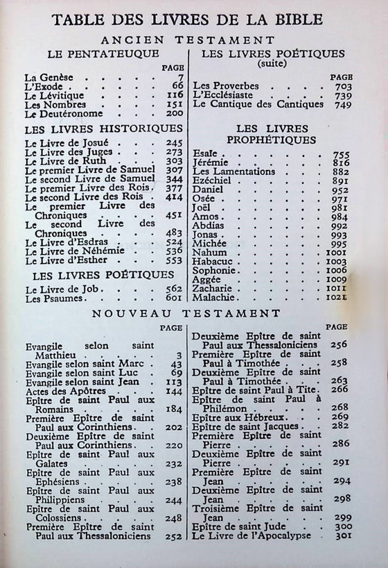 La Sainte Bible, Synodale 8ème édition, rigide, rouge