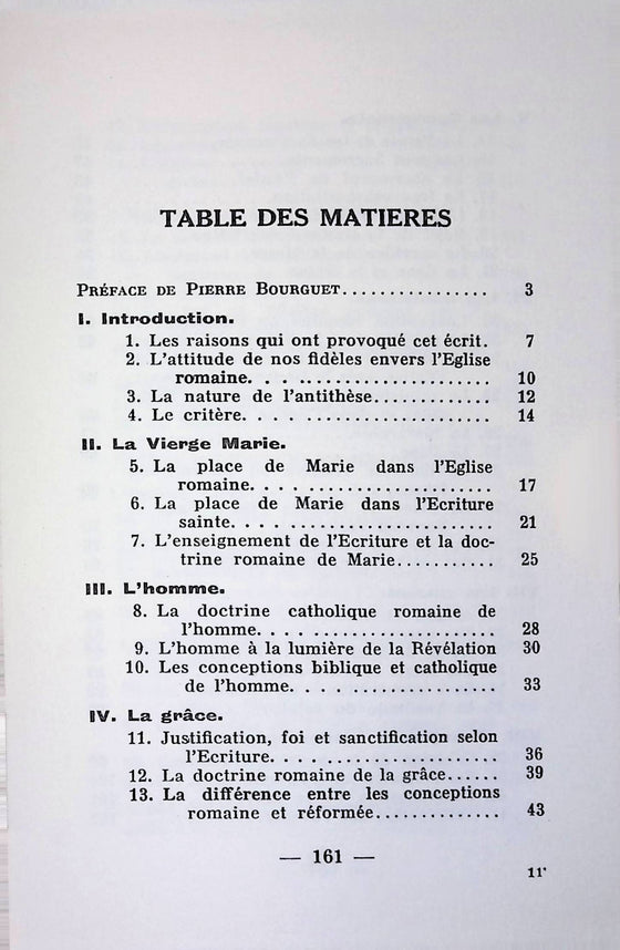 Catholicisme et Protestantisme