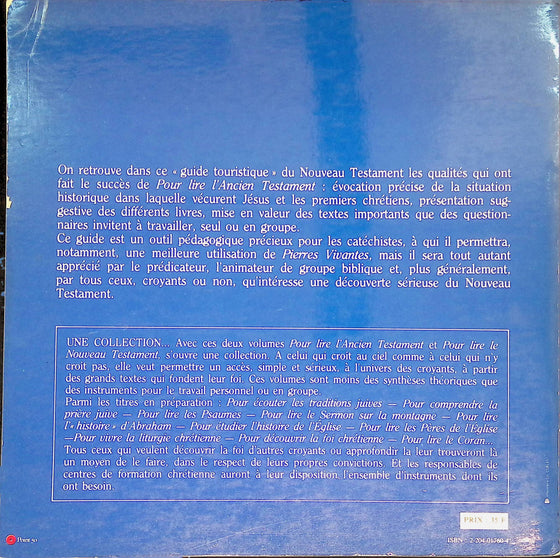Pour lire le Nouveau Testament