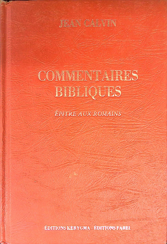 Commentaires bibliques : Épître aux Romains