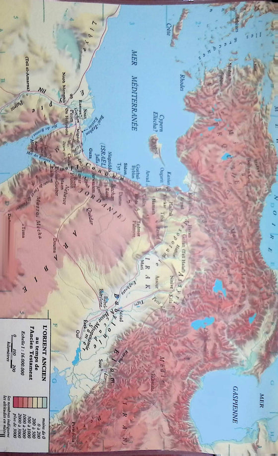 La Bible en français courant, couverture souple, marron, simili-cuir, avec rabat