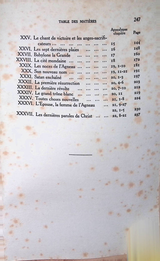 Ses dernières paroles