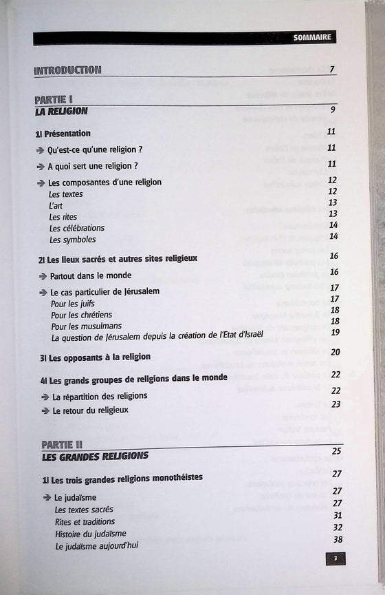 Géopolitique des religions - Constats et enjeux