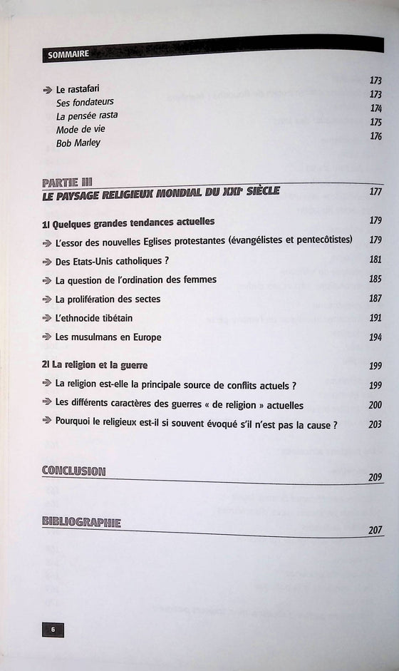 Géopolitique des religions - Constats et enjeux