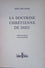La doctrine chrétienne de Dieu - Tome 1