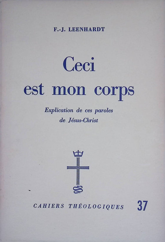 Ceci est mon corps