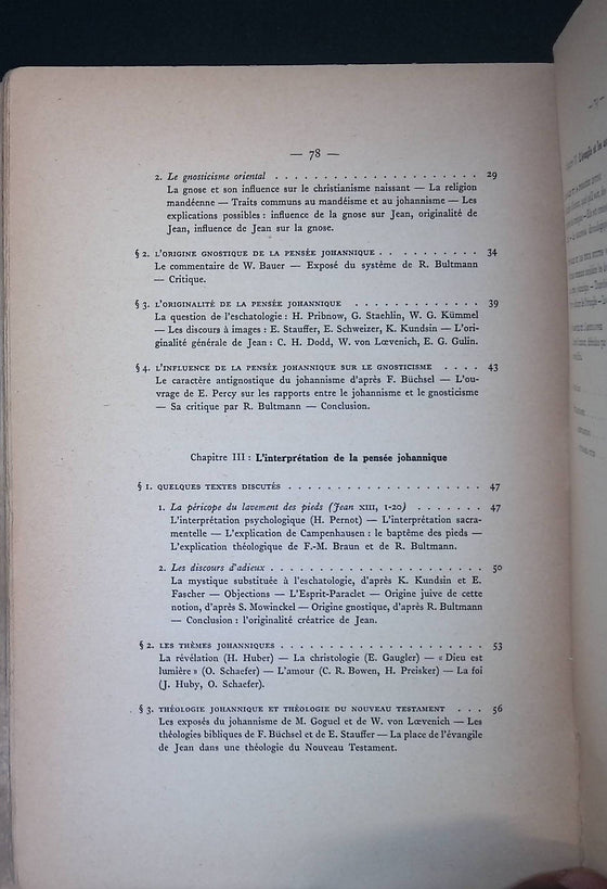 L'évangile de Jean [MENOUD]