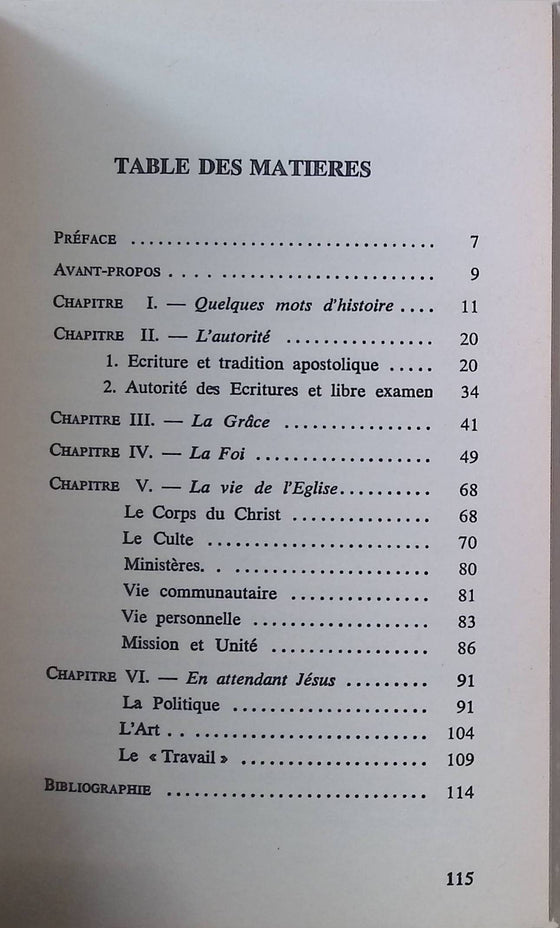 Qu'est ce que le Protestantisme ?