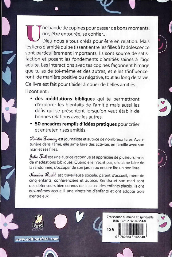 100 gestes d'amitié pour les filles - méditations bibliques