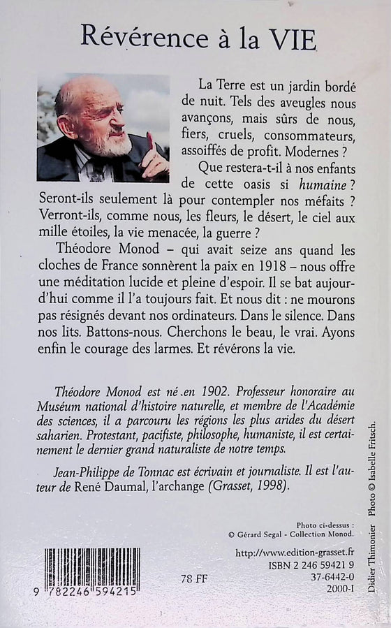 Révérence à la vie