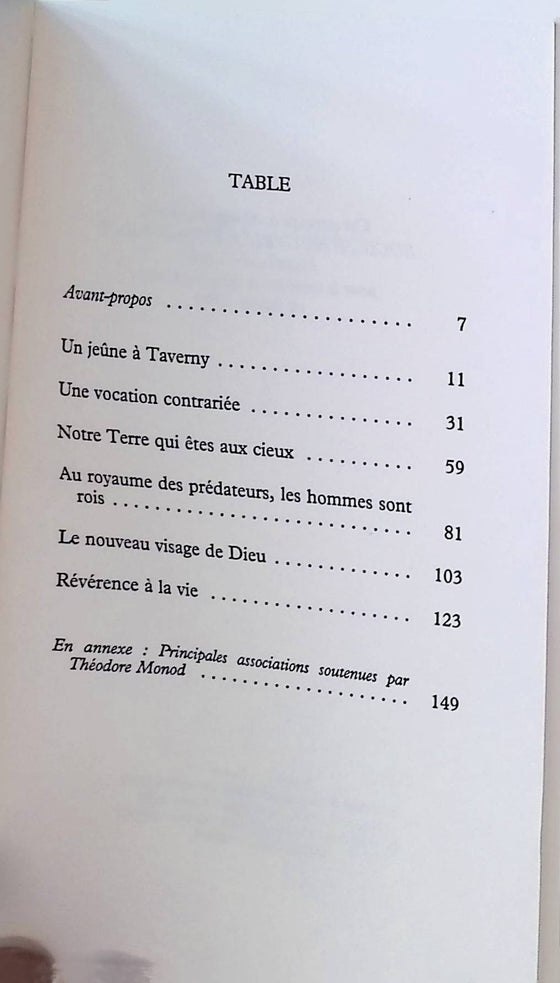 Révérence à la vie