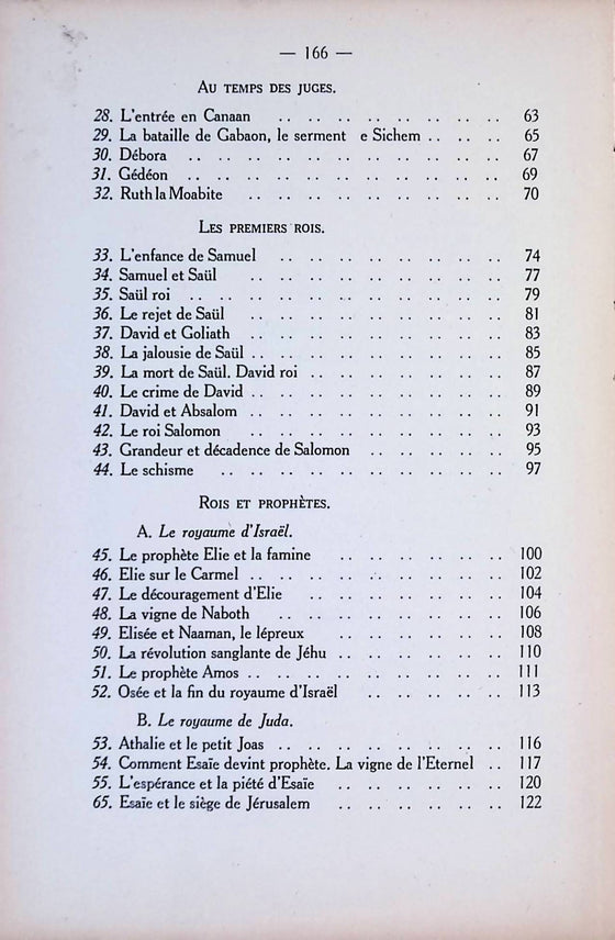Récits de l'Ancien Testament