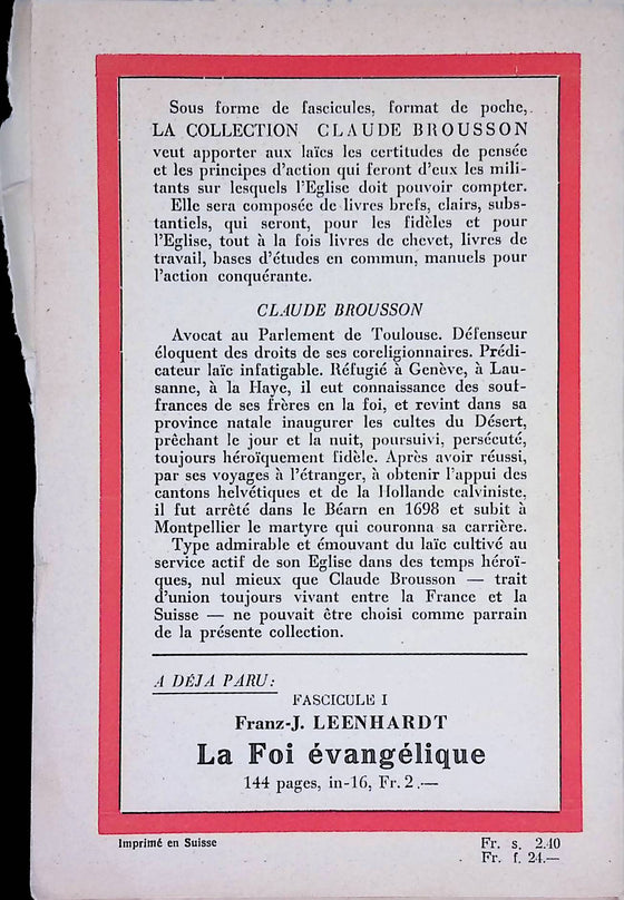 Redressements : voix de la Suisse alémanique