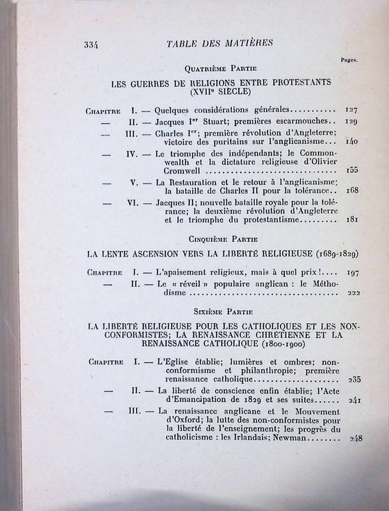 Histoire de l'Angleterre Chrétienne