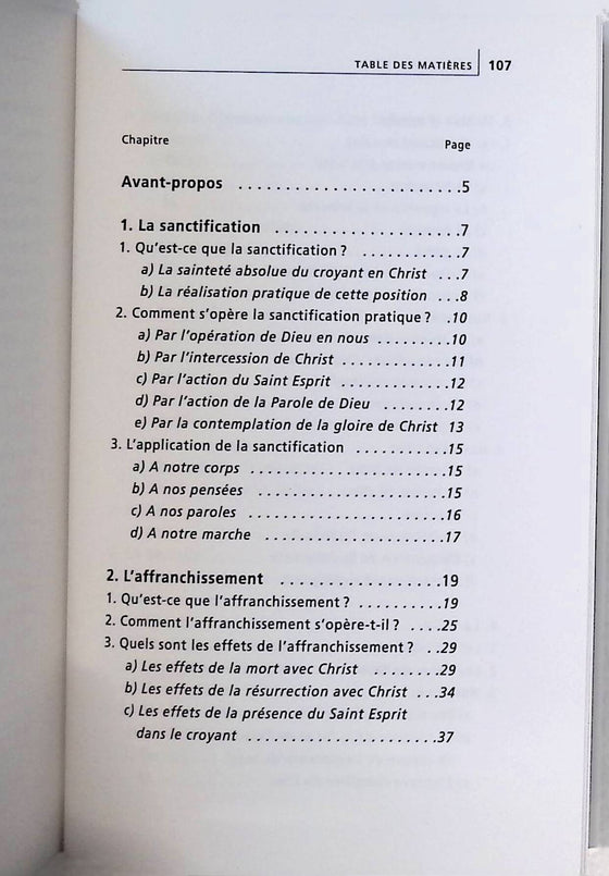 Poursuivez la sainteté