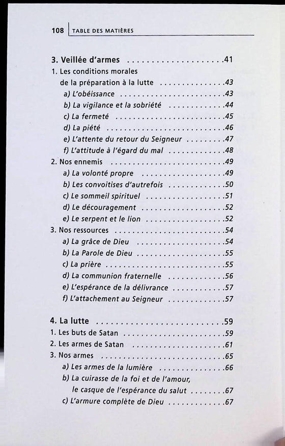 Poursuivez la sainteté