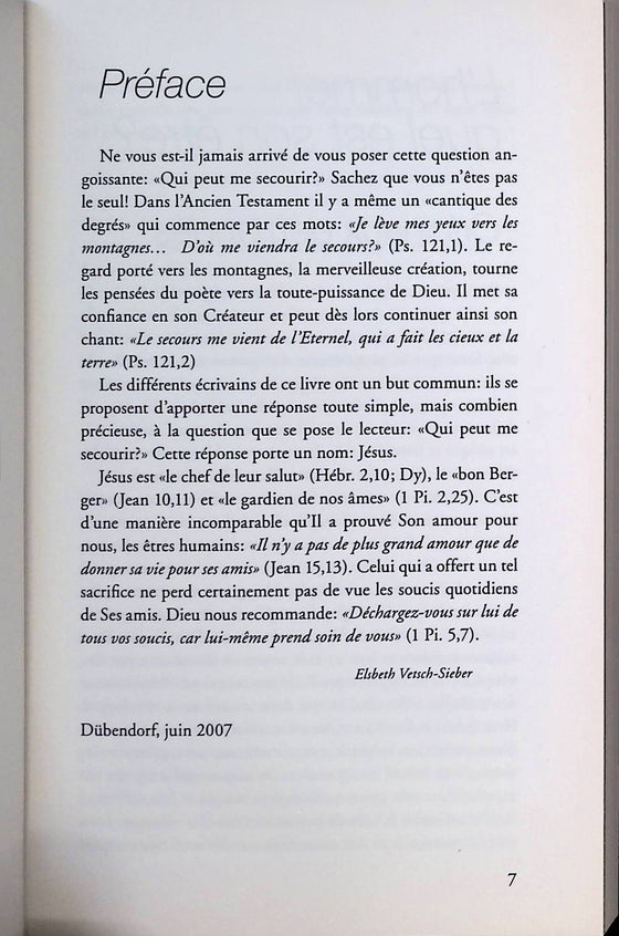 Qui peut me secourir ?