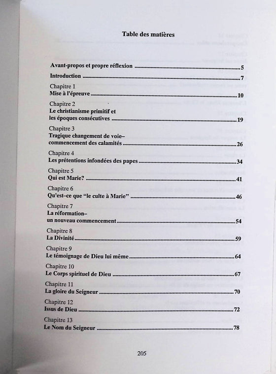 Le christianisme traditionnel