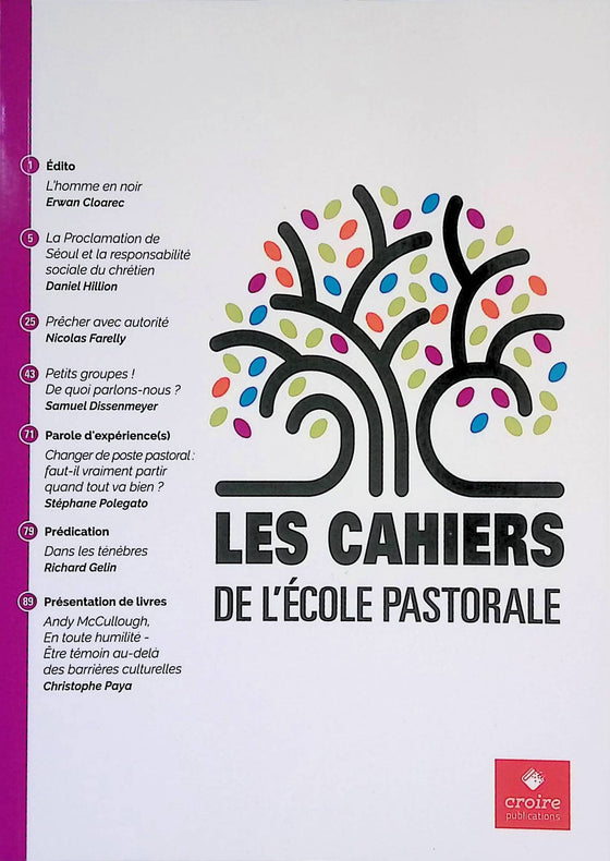 Les cahiers de l'école pastorale - 136