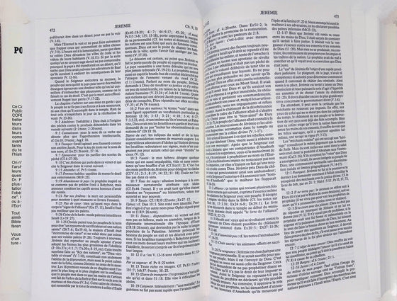 Commentaire biblique pour l'étude personnelle de l'Ecriture Sainte