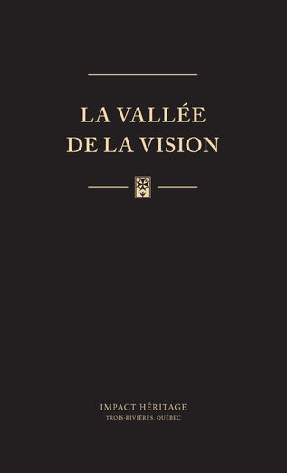 La vallée de la vision (édition spéciale noire cuir composite, tranche or)