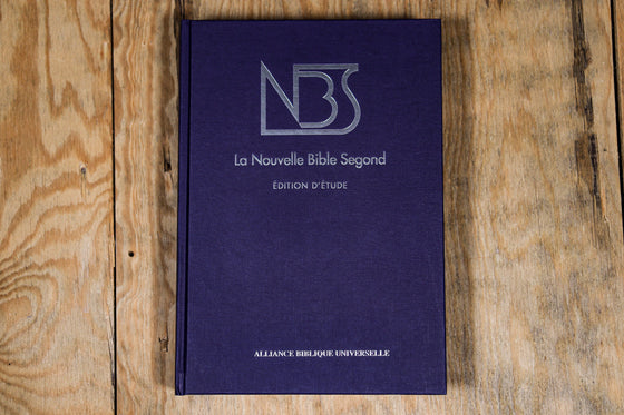 Bible d´étude NBS Bleue nuit ou verte rigide