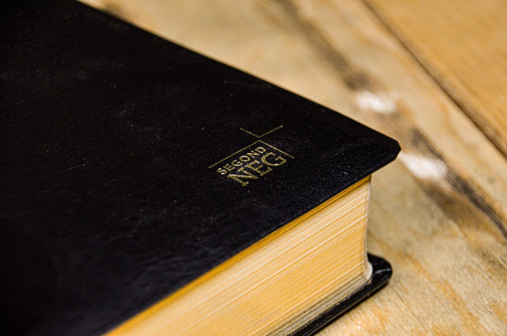 Bible d´étude NEG avec parallèles Noire souple Tranche dorée avec onglets