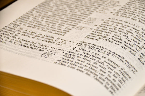 Bible d´étude NEG avec parallèles Noire souple Tranche dorée avec onglets