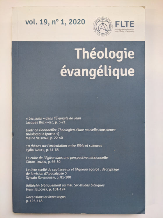 Théologie évangélique