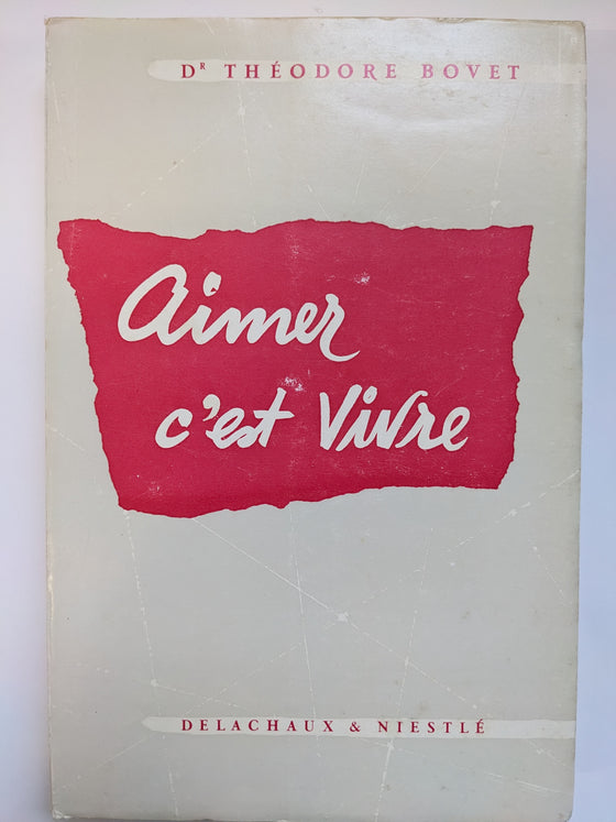 Aimer c'est vivre