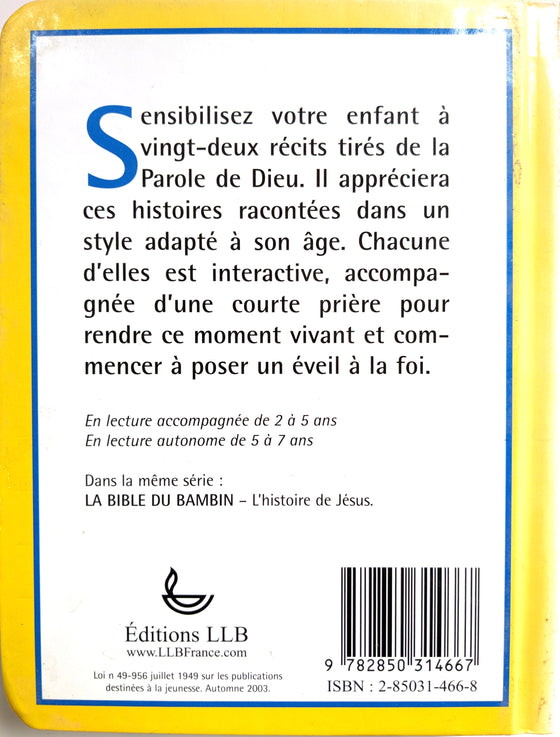La Bible du Bambin : L'histoire de Dieu
