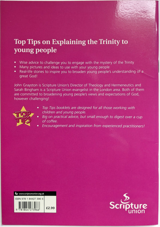 Top Tips : Explaining the Trinity to young people