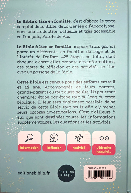 La Bible à lire en famille