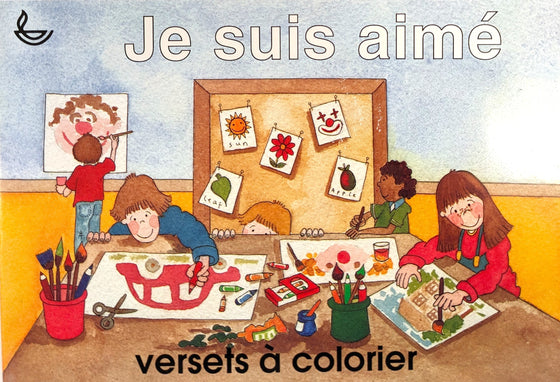 Je suis aimé : versets à colorier