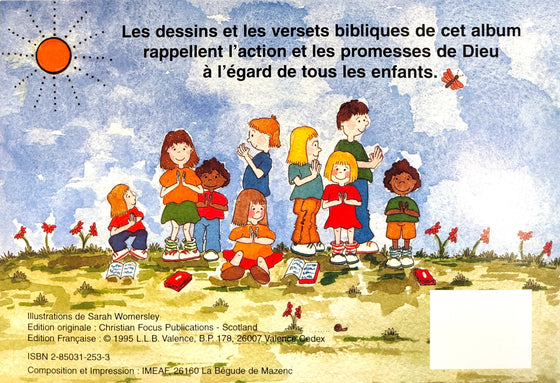 Je suis aimé : versets à colorier